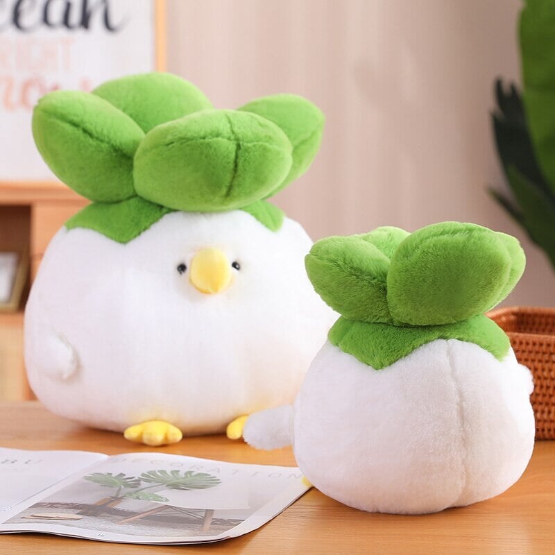 Cute Chicken Bok Choy Soft Plush Toy