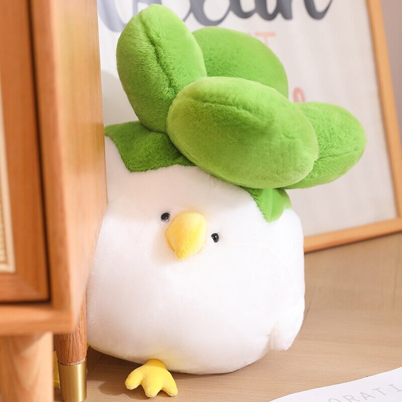 Cute Chicken Bok Choy Soft Plush Toy