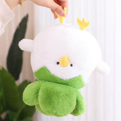 Cute Chicken Bok Choy Soft Plush Toy