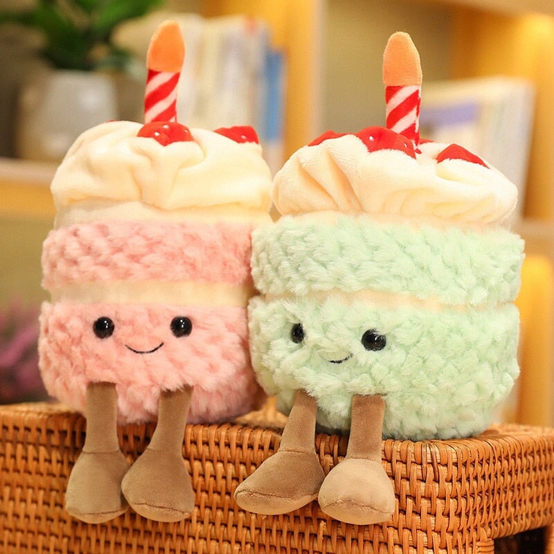 Fun Birthday Cake Soft Toy Friends