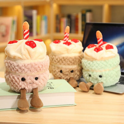 Fun Birthday Cake Soft Toy Friends