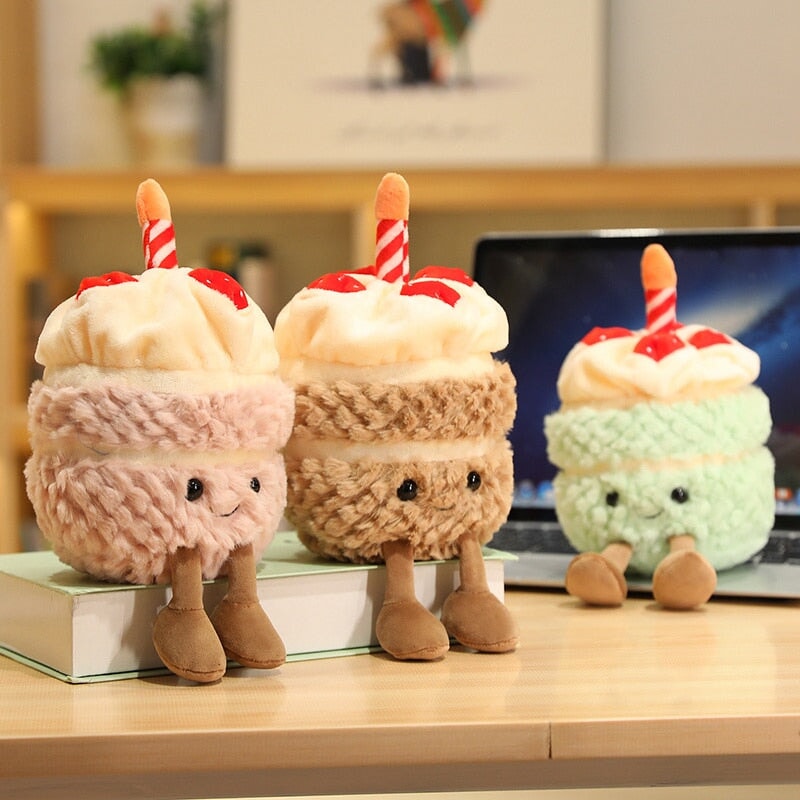 Fun Birthday Cake Soft Toy Friends
