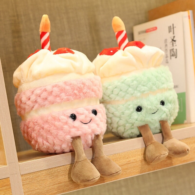 Fun Birthday Cake Soft Toy Friends