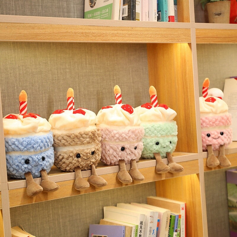 Fun Birthday Cake Soft Toy Friends