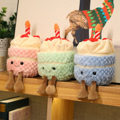 Fun Birthday Cake Soft Toy Friends