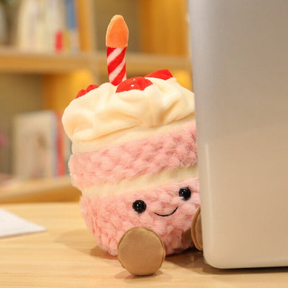 Fun Birthday Cake Soft Toy Friends