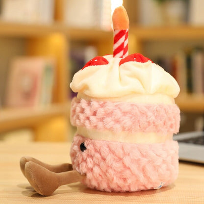 Fun Birthday Cake Soft Toy Friends