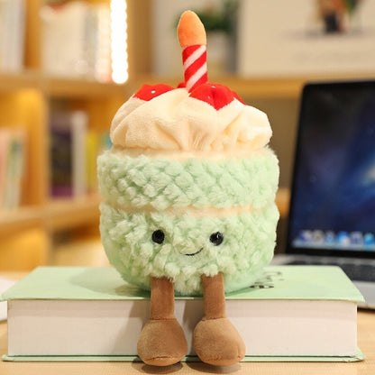 Fun Birthday Cake Soft Toy Friends - Fesara