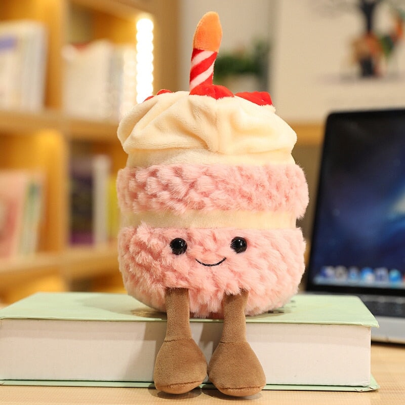 Fun Birthday Cake Soft Toy Friends