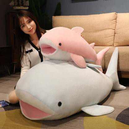 Cute Smiley Shark Stuffed Toy