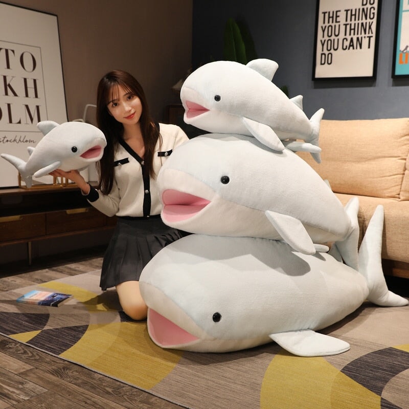 Cute Smiley Shark Stuffed Toy