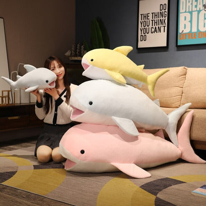 Cute Smiley Shark Stuffed Toy