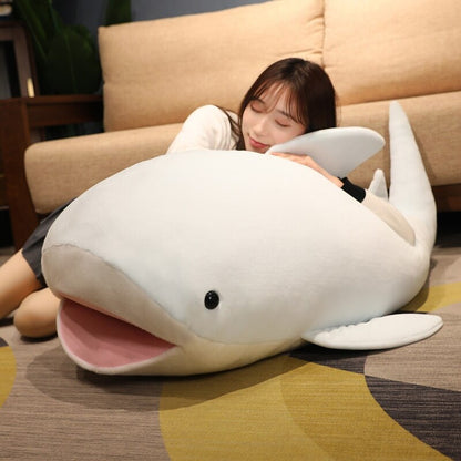 Cute Smiley Shark Stuffed Toy - Fesara
