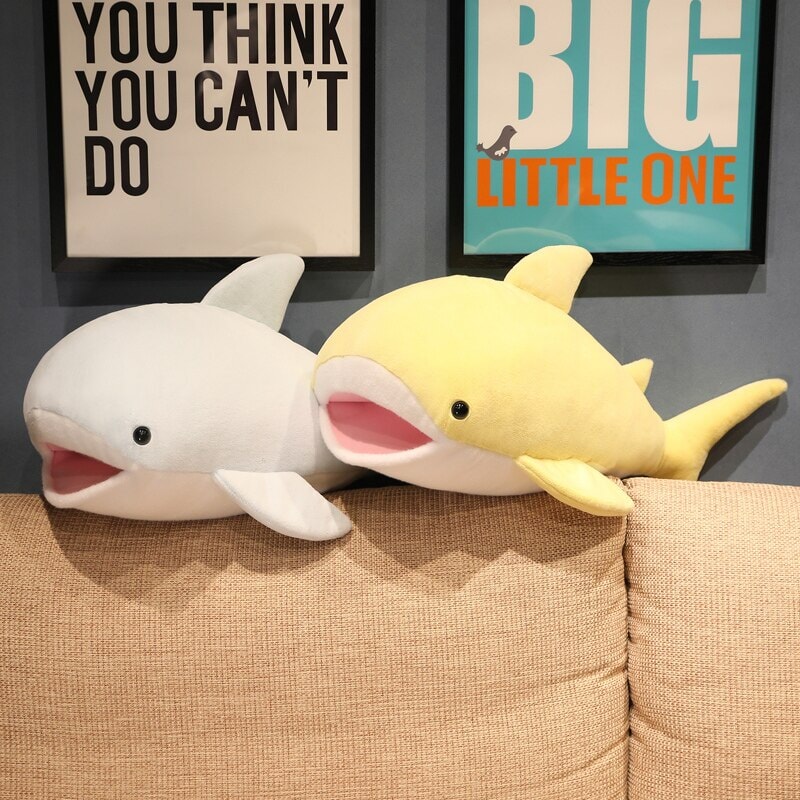 Cute Smiley Shark Stuffed Toy