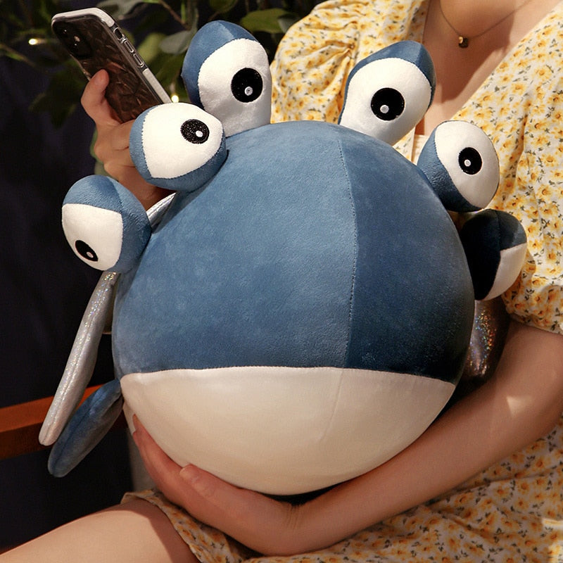 Cute Blue Flying Whale Soft Toy