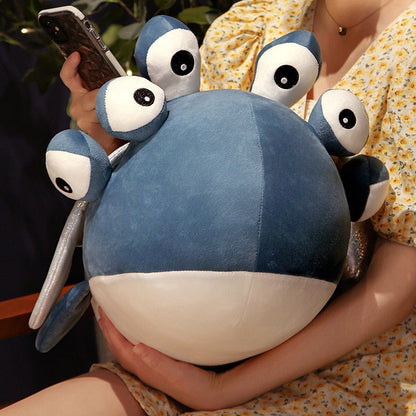 Cute Blue Flying Whale Soft Toy