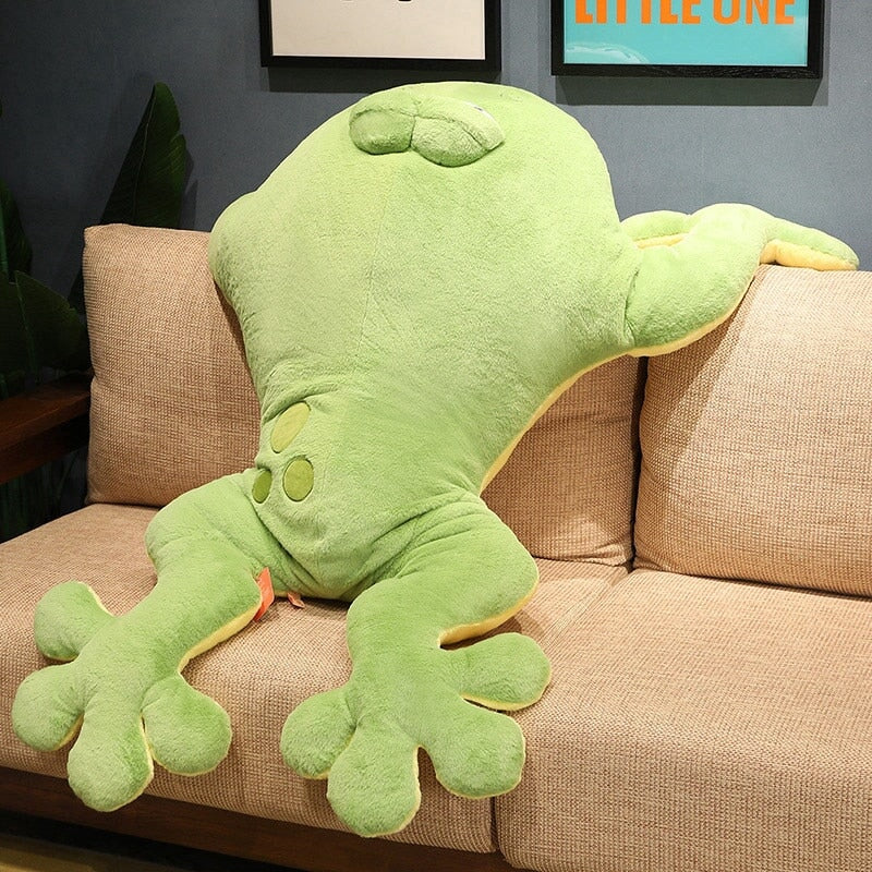 Big Green Frog Cuddly Plush Toy