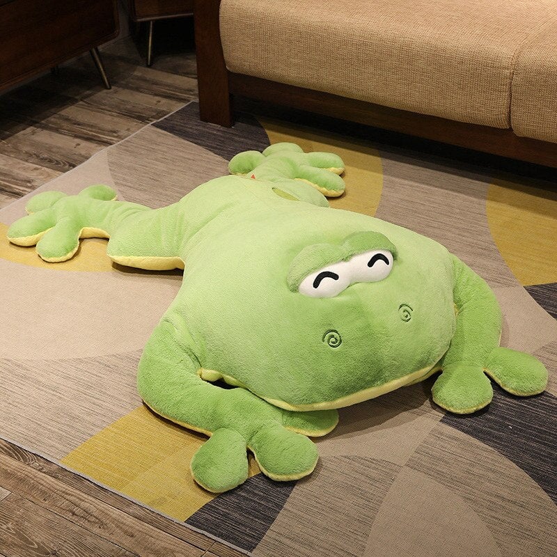 Big Green Frog Cuddly Plush Toy