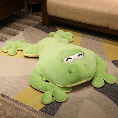 Big Green Frog Cuddly Plush Toy