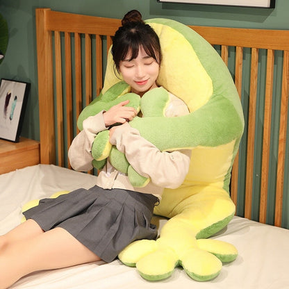 Big Green Frog Cuddly Plush Toy