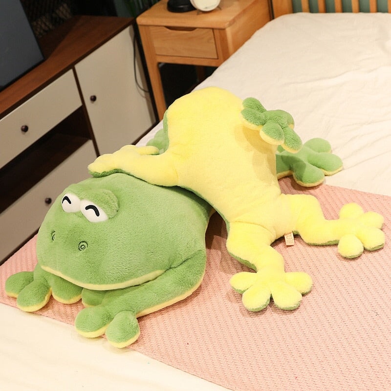 Big Green Frog Cuddly Plush Toy