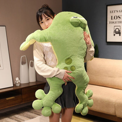 Big Green Frog Cuddly Plush Toy
