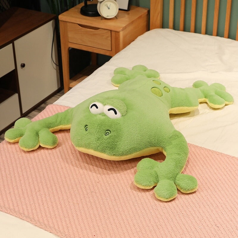 Big Green Frog Cuddly Plush Toy