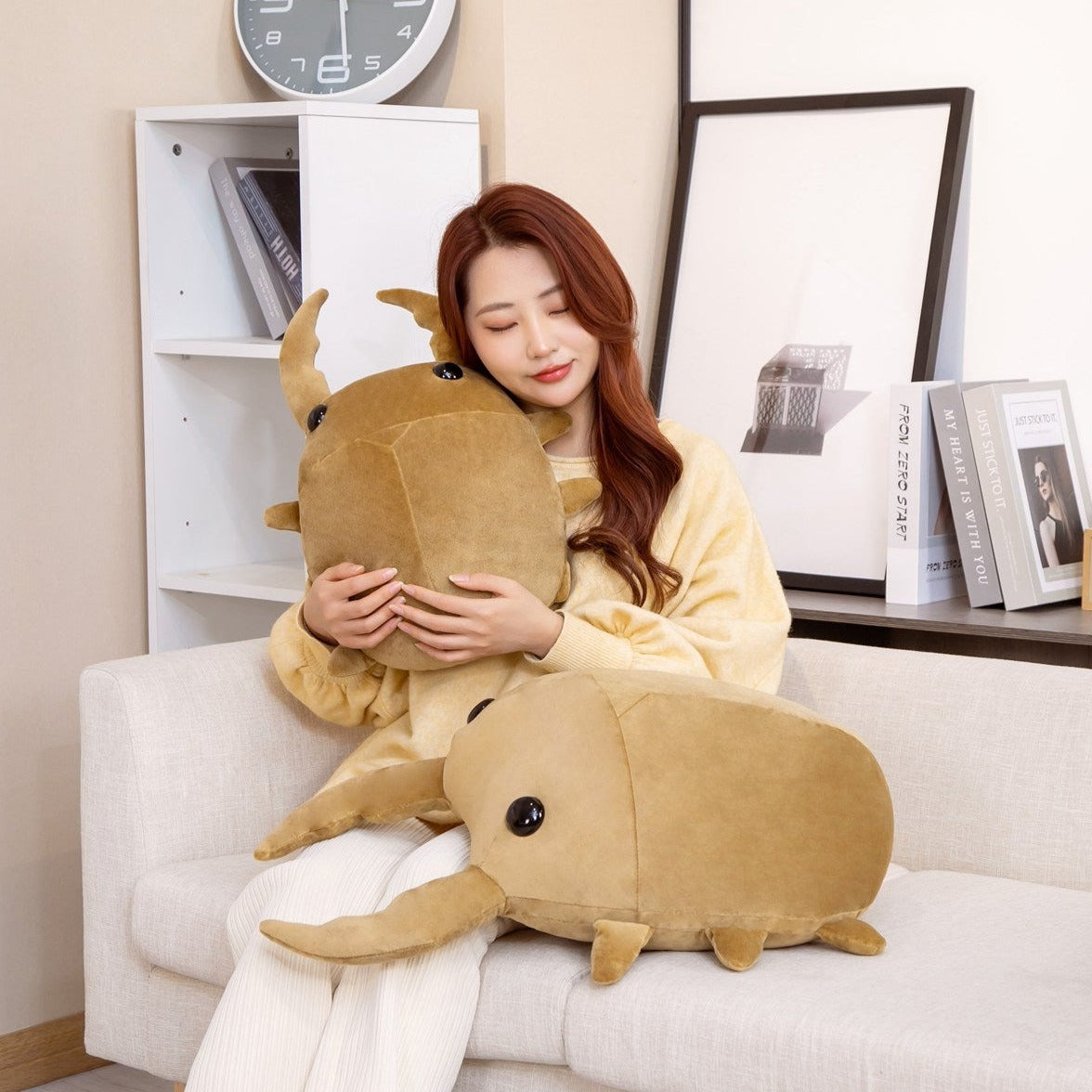 Adorable Brown Cute Bug Plush Toys