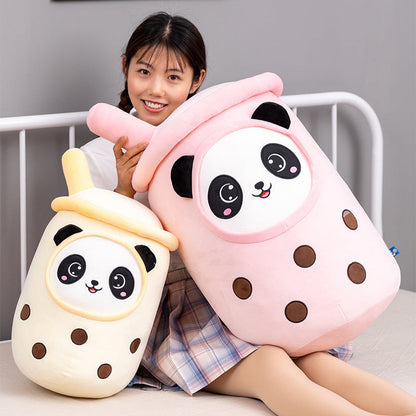 Cute Panda Bubble Tea Soft Toys - Fesara