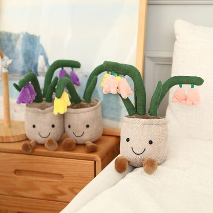 Soft Cute Floral Friend Planter Toy
