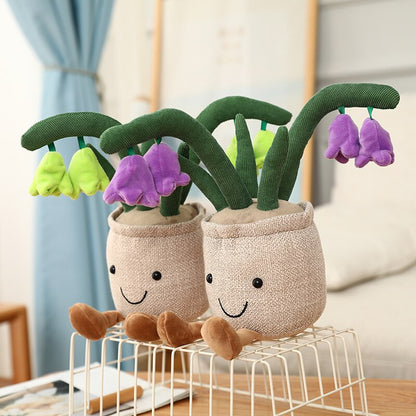 Soft Cute Floral Friend Planter Toy