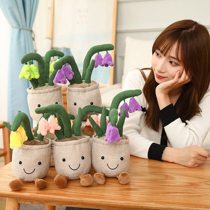 Soft Cute Floral Friend Planter Toy