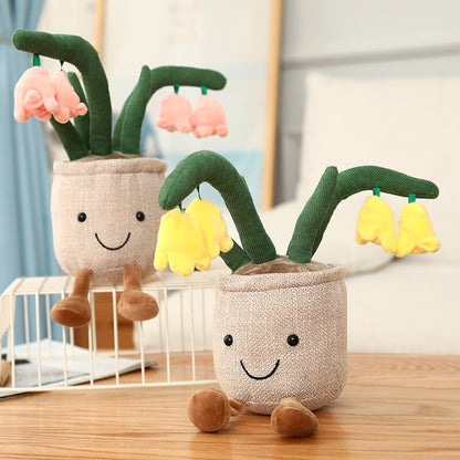 Soft Cute Floral Friend Planter Toy