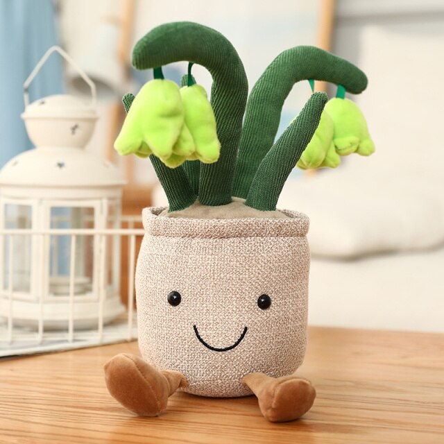 Soft Cute Floral Friend Planter Toy