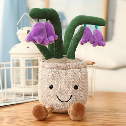Soft Cute Floral Friend Planter Toy