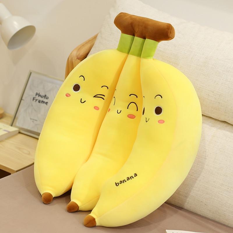 Fun Yellow Banana Stuffed Toys