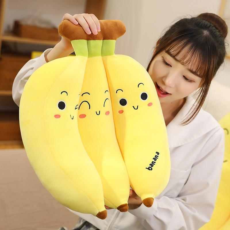 Fun Yellow Banana Stuffed Toys