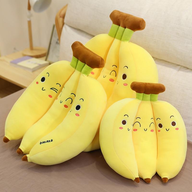 Fun Yellow Banana Stuffed Toys