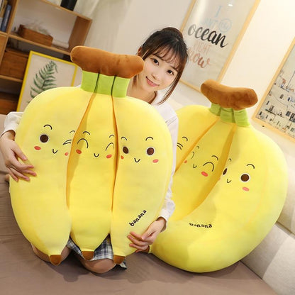 Fun Yellow Banana Stuffed Toys