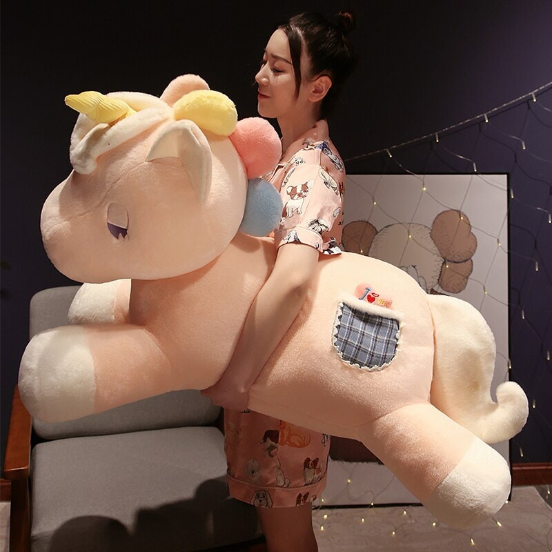 Soft Plush Unicorn Toys Buttercup and Cloudberry