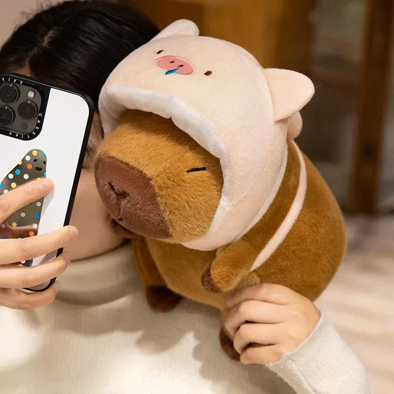 Cute Animal Character Plush Hat