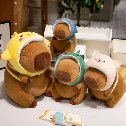 Cute Animal Character Plush Hat