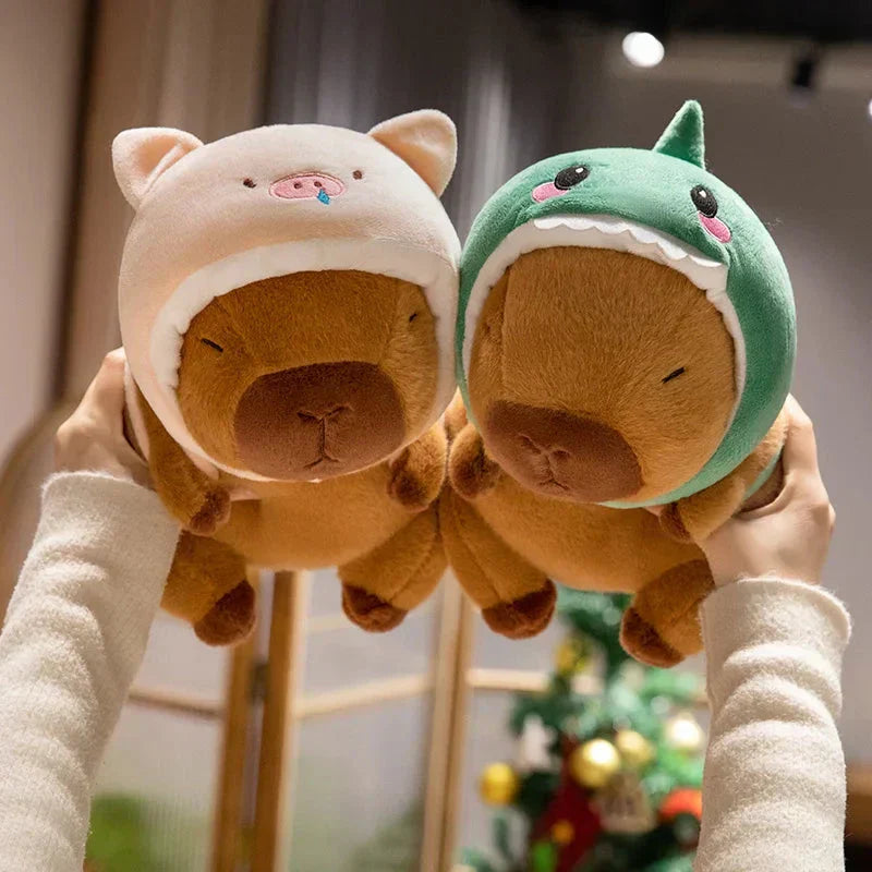 Cute Animal Character Plush Hat