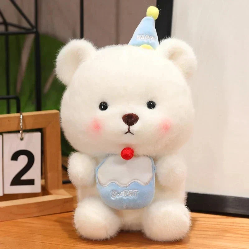 Fun Animal Birthday Cake Stuffed Toys - Fesara
