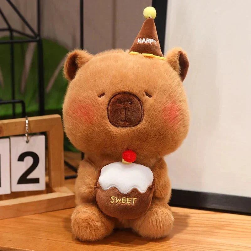 Fun Animal Birthday Cake Stuffed Toys