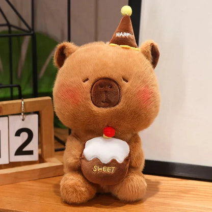 Fun Animal Birthday Cake Stuffed Toys