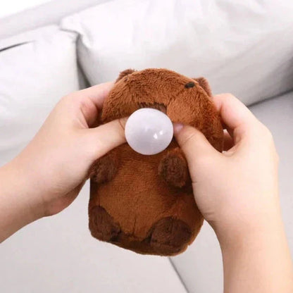 Cute Plush Capybara Keychain Toy