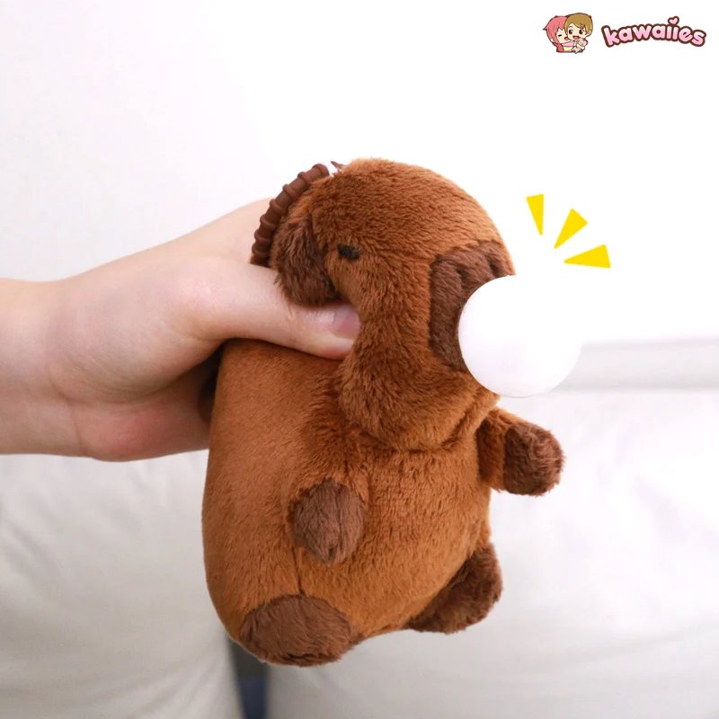 Cute Plush Capybara Keychain Toy