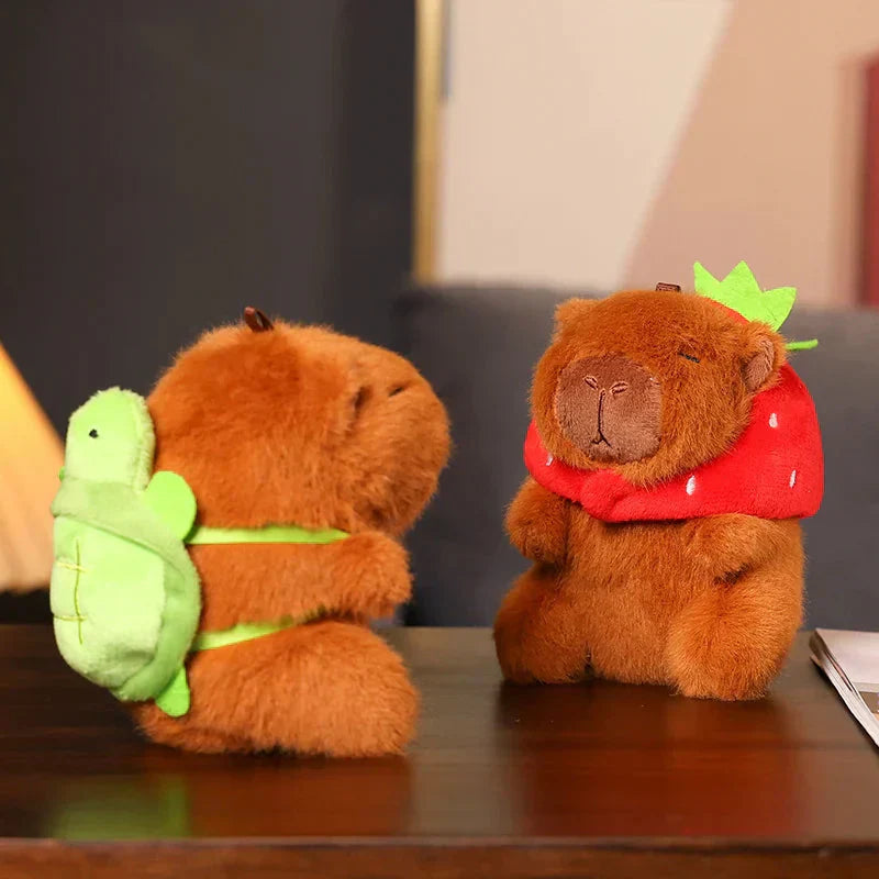 Cute Plush Capybara Keychain Toy