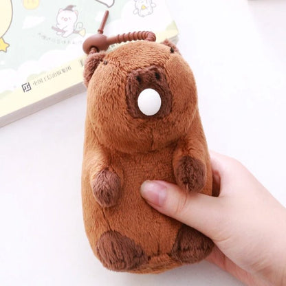 Cute Plush Capybara Keychain Toy